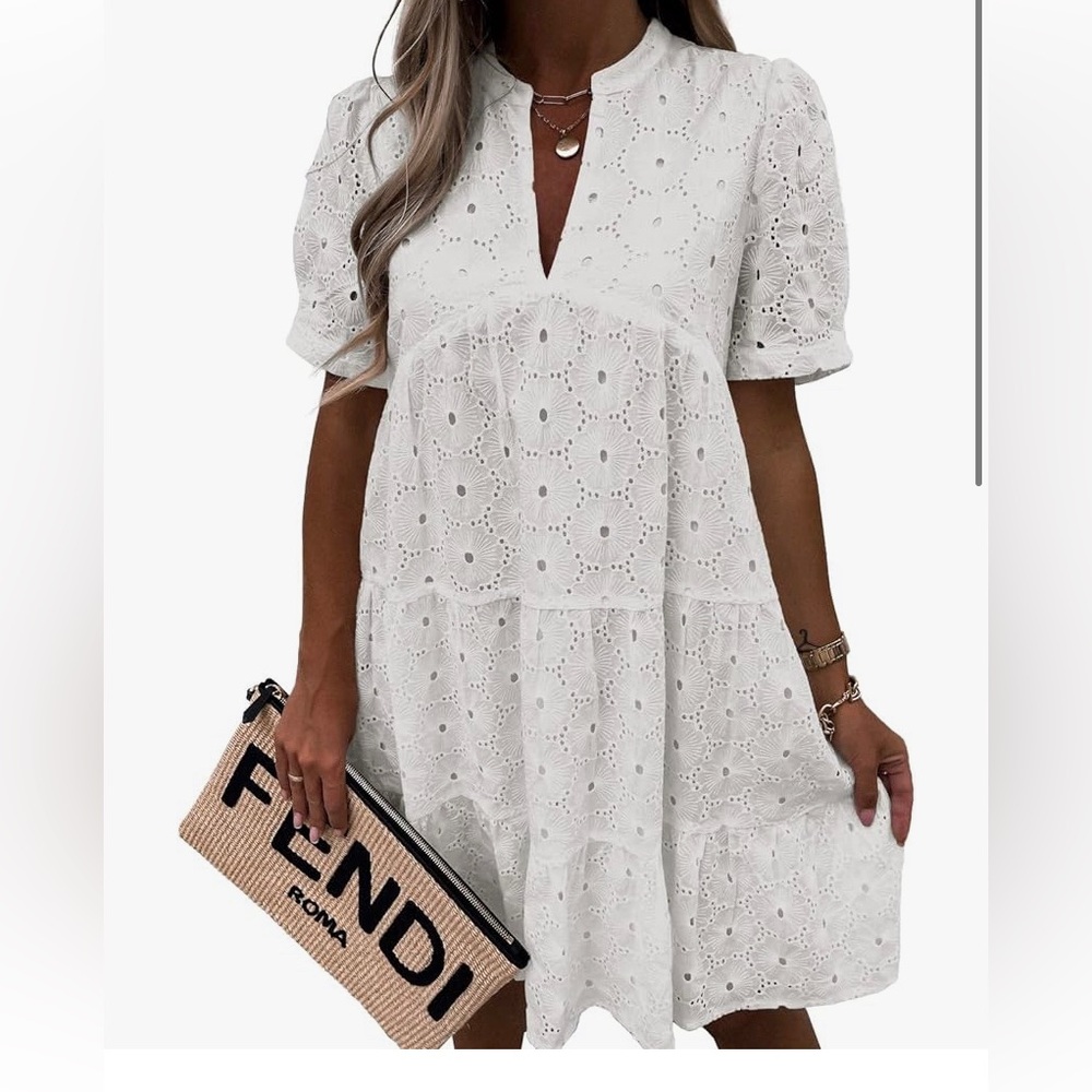 White Lace Dress